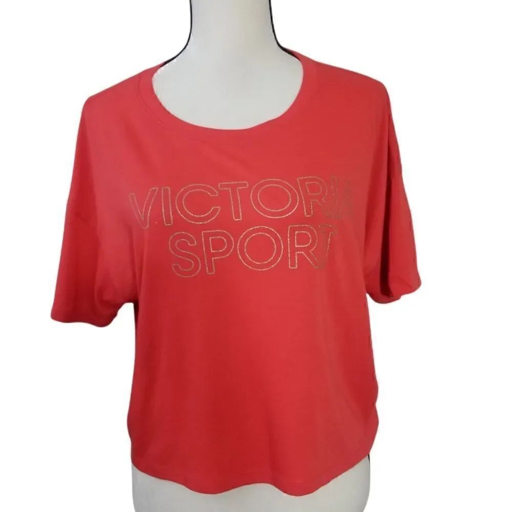 5/$20โVictoria'sโSecretโsportโcroppedโTshirt